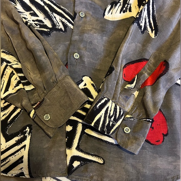 Spontini Paris Vintage Button-Down Shirt - Picture 6 of 10